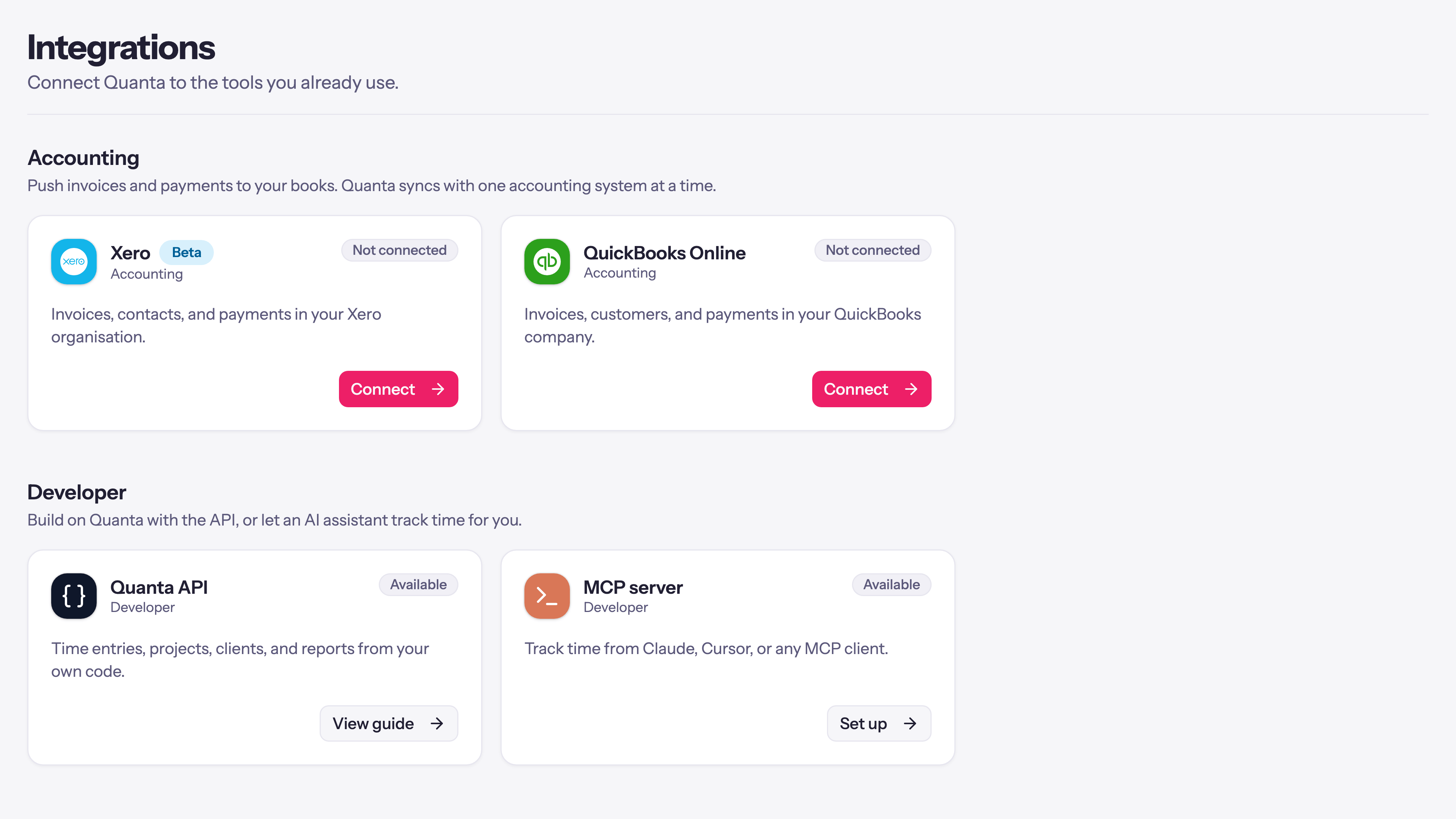 Send Your Invoices to Xero (Beta)